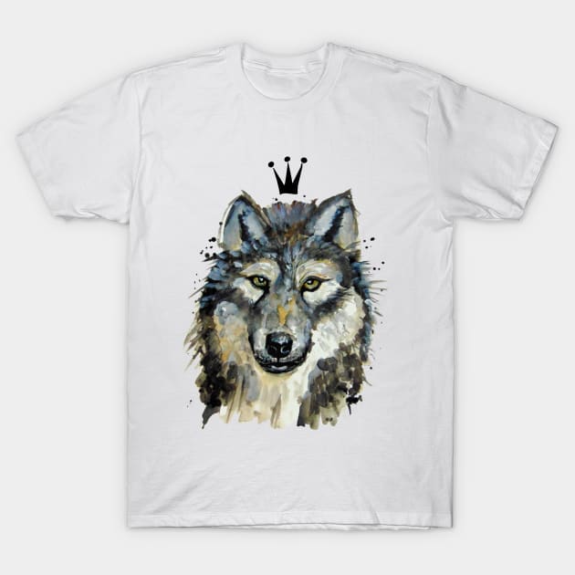 Wolf T-Shirt by msmart